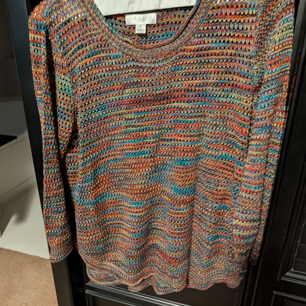Multicolor Knit Sweater